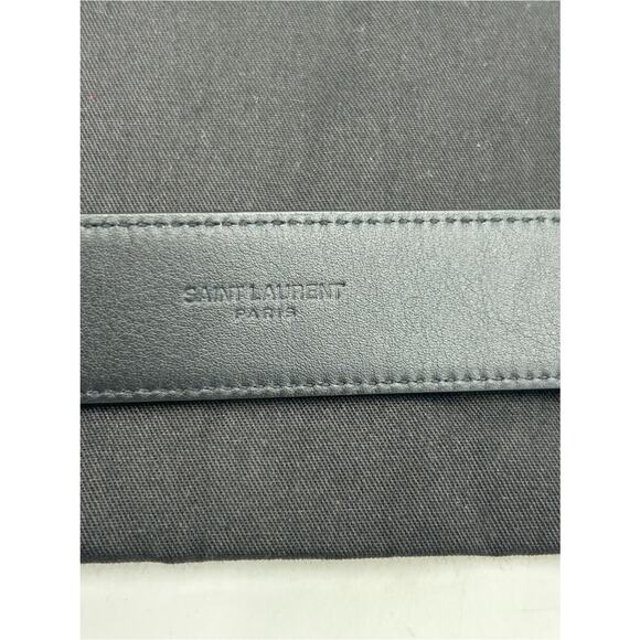 Women\'s Saint Laurent Ysl Cassandre , smooth leather belt size 65 cm/26 inches main image 7